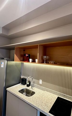 Studio à venda com 50m², 1 quarto e sem vagaCozinha