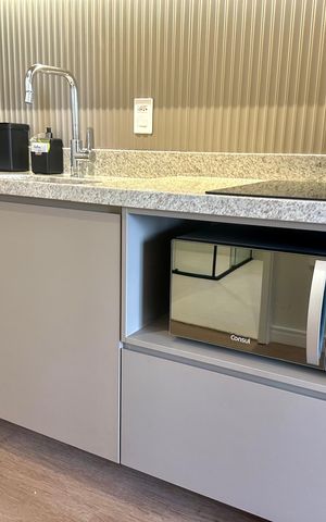 Studio à venda com 50m², 1 quarto e sem vagaCozinha