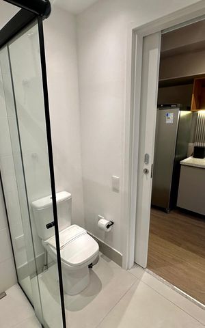 Studio à venda com 50m², 1 quarto e sem vagaBanheiro