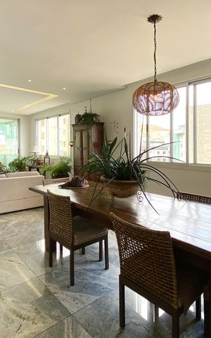 Apartamento para alugar com 160m², 3 quartos e 4 vagasSala