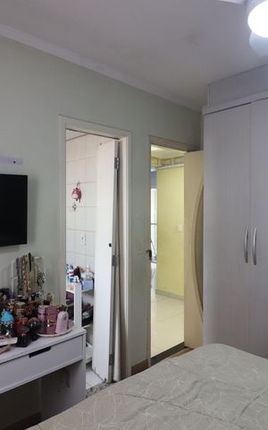 Casa de condomínio à venda com 73m², 3 quartos e 1 vagaQuarto 1 - Suíte