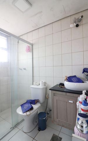 Casa de condomínio à venda com 73m², 3 quartos e 1 vagaQuarto 1 - Suíte Banheiro 