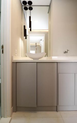 Apartamento para alugar com 39m², 2 quartos e 1 vaga Apartamento para alugar com 39m², 2 quartos e 1 vagaBanheiro