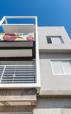 Apartamento à venda com 34m², 1 quarto e sem vaga Apartamento à venda com 34m², 1 quarto e sem vagaFachada