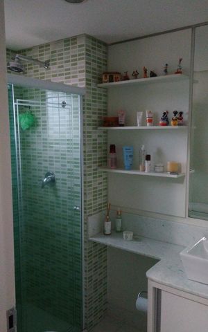 Apartamento à venda com 107m², 3 quartos e 1 vaga Apartamento à venda com 107m², 3 quartos e 1 vagaBanheiro