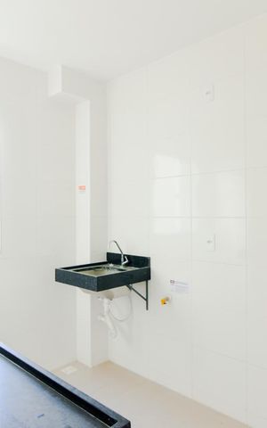 Apartamento para alugar com 26m², 2 quartos e 1 vagaCozinha e Área de Serviço