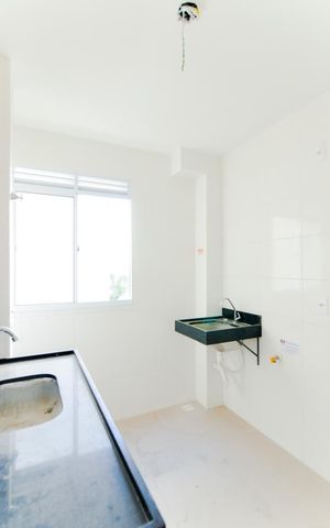 Apartamento para alugar com 26m², 2 quartos e 1 vagaCozinha e Área de Serviço