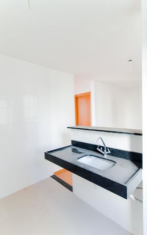 Apartamento para alugar com 26m², 2 quartos e 1 vagaCozinha e Área de Serviço