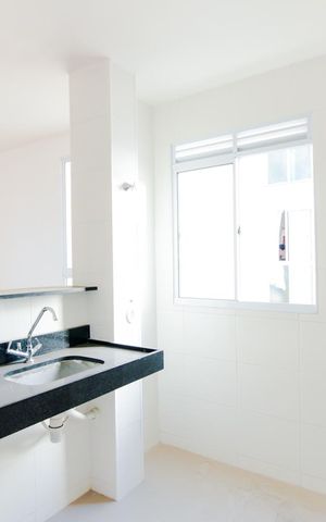 Apartamento para alugar com 26m², 2 quartos e 1 vagaCozinha e Área de Serviço