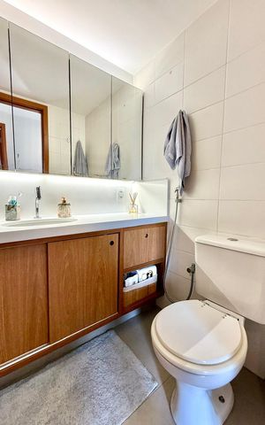 Apartamento para alugar com 79m², 3 quartos e 1 vaga Apartamento para alugar com 79m², 3 quartos e 1 vagaBanheiro