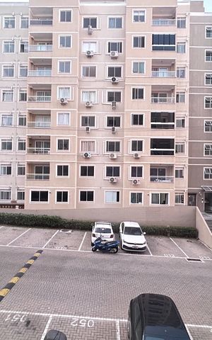 Apartamento para alugar com 45m², 2 quartos e 1 vagaVista do Quarto 2