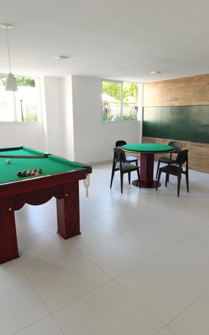 Apartamento para alugar com 45m², 2 quartos e 1 vagaÁrea comum - Sala de Jogos