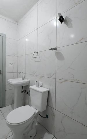 Casa para alugar com 140m², 2 quartos e 2 vagasBanheiro