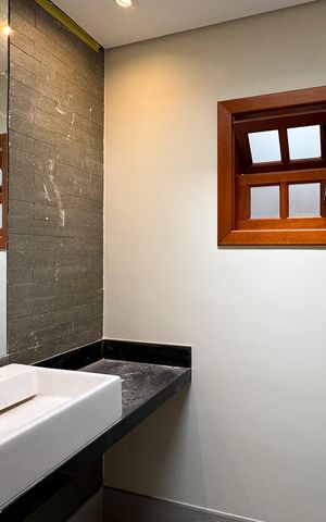 Casa para alugar com 400m², 3 quartos e 5 vagas Casa para alugar com 400m², 3 quartos e 5 vagasLavabo 1