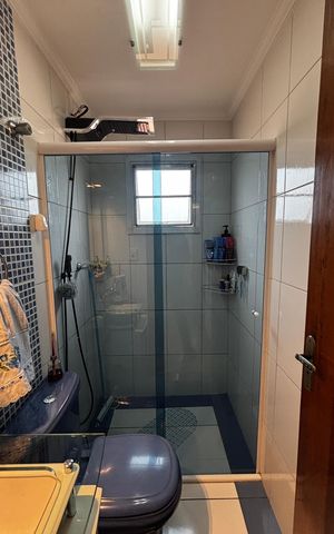 Apartamento à venda com 120m², 2 quartos e 1 vaga Apartamento à venda com 120m², 2 quartos e 1 vagaBanheiro da Suíte
