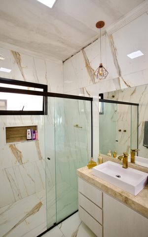 Casa para alugar com 776m², 3 quartos e 2 vagasBanheiro da Suíte
