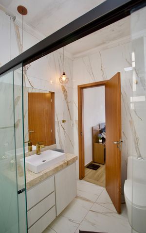Casa para alugar com 776m², 3 quartos e 2 vagasBanheiro da Suíte