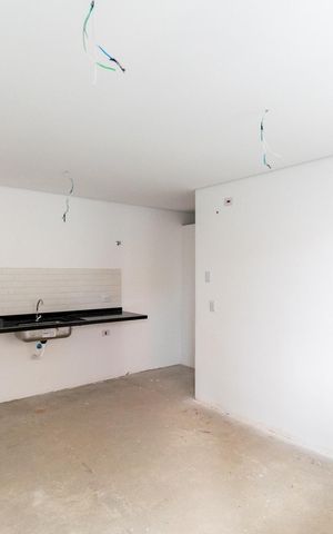 Apartamento à venda com 33m², 1 quarto e sem vaga Apartamento à venda com 33m², 1 quarto e sem vagaSala/Cozinha