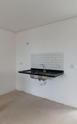 Apartamento à venda com 34m², 1 quarto e sem vaga Apartamento à venda com 34m², 1 quarto e sem vagaSala/Cozinha