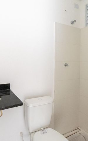 Apartamento à venda com 34m², 1 quarto e sem vaga Apartamento à venda com 34m², 1 quarto e sem vagaBanheiro