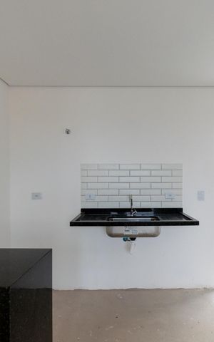 Apartamento à venda com 34m², 1 quarto e sem vaga Apartamento à venda com 34m², 1 quarto e sem vagaSala/Cozinha