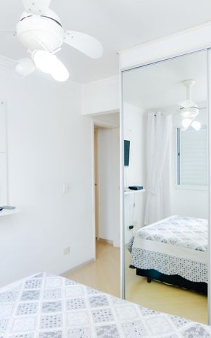 Apartamento à venda com 62m², 2 quartos e 1 vagaQuarto 2 - Suíte