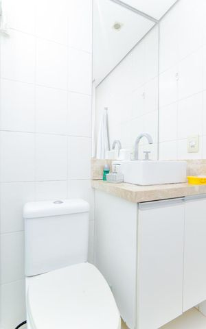 Apartamento à venda com 62m², 2 quartos e 1 vagaBanheiro da Suíte