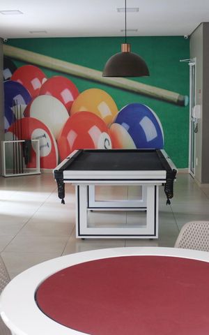 Apartamento à venda com 76m², 3 quartos e 2 vagasSalão de jogos