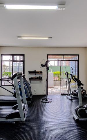 Apartamento para alugar com 98m², 3 quartos e 2 vagasÁrea comum - Academia
