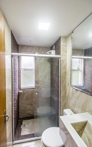 Apartamento à venda com 54m², 2 quartos e 1 vaga Apartamento à venda com 54m², 2 quartos e 1 vagaBanheiro