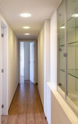 Apartamento para alugar com 153m², 3 quartos e 3 vagasCorredor