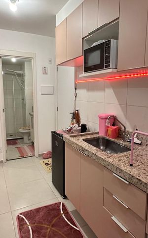 Apartamento para alugar com 34m², 2 quartos e sem vaga