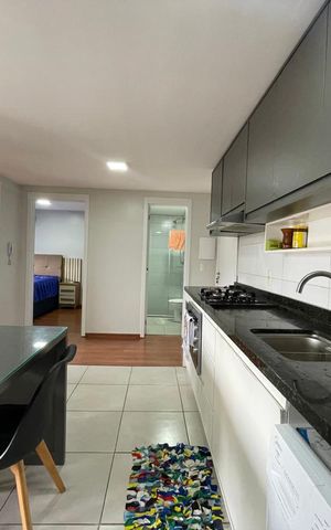 Apartamento à venda com 56m², 2 quartos e 1 vaga