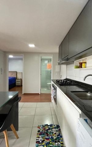 Apartamento à venda com 56m², 2 quartos e 1 vaga