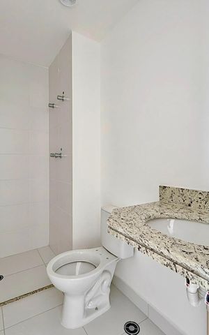 Apartamento à venda com 34m², 1 quarto e sem vaga Apartamento à venda com 34m², 1 quarto e sem vagaBanheiro