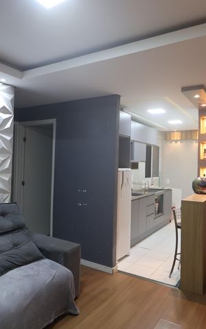 Apartamento para alugar com 45m², 2 quartos e 1 vagaSala