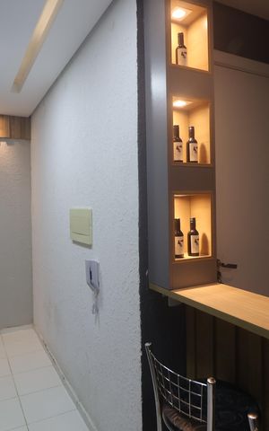 Apartamento para alugar com 45m², 2 quartos e 1 vagaCozinha e Área de Serviço