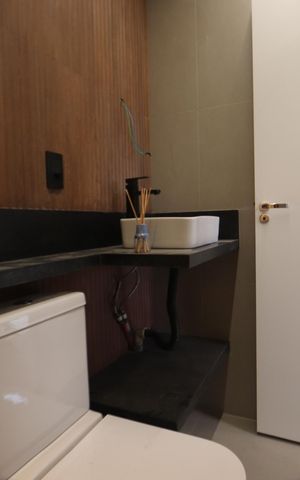 Apartamento para alugar com 64m², 2 quartos e 1 vagaBanheiro Social