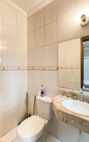 Casa à venda com 140m², 3 quartos e 4 vagasBanheiro da suíte 3