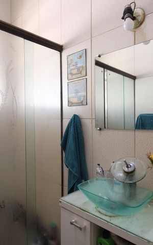 Casa à venda com 210m², 3 quartos e 6 vagasBanheiro da suíte