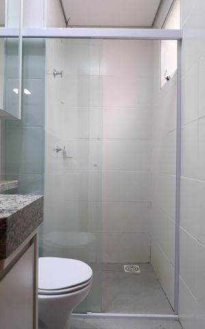 Apartamento para alugar com 55m², 2 quartos e 1 vagaBanheiro do Quarto 2