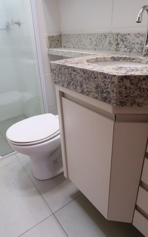 Apartamento para alugar com 55m², 2 quartos e 1 vagaBanheiro Social