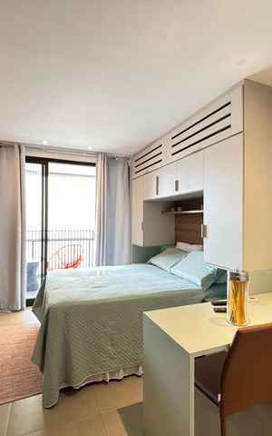 Studio para alugar com 30m², 1 quarto e sem vaga Studio para alugar com 30m², 1 quarto e sem vagaStudio