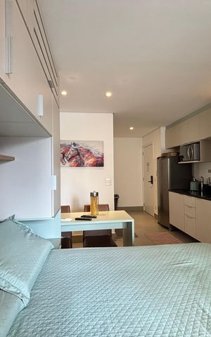 Studio para alugar com 30m², 1 quarto e sem vaga Studio para alugar com 30m², 1 quarto e sem vagaStudio