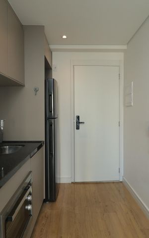 Studio para alugar com 25m², 1 quarto e sem vagaCozinha