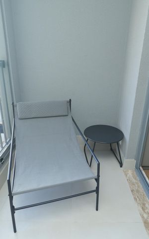 Studio para alugar com 25m², 1 quarto e sem vagaVaranda