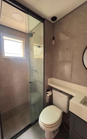 Apartamento à venda com 45m², 2 quartos e 1 vaga Apartamento à venda com 45m², 2 quartos e 1 vagaBanheiro