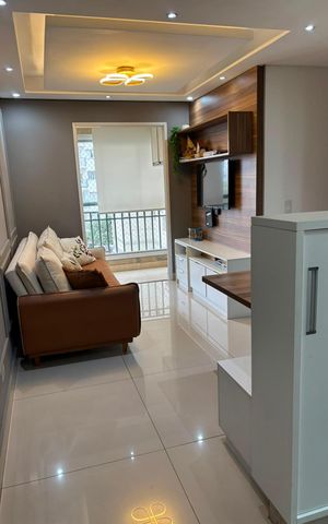 Apartamento à venda com 45m², 2 quartos e 1 vaga Apartamento à venda com 45m², 2 quartos e 1 vagaSala