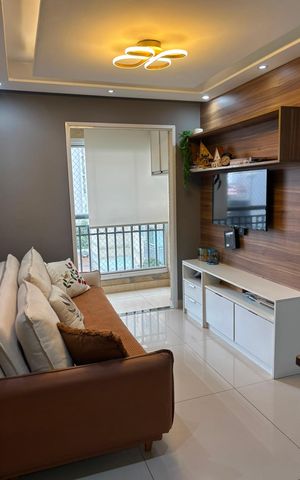 Apartamento à venda com 45m², 2 quartos e 1 vaga Apartamento à venda com 45m², 2 quartos e 1 vagaSala