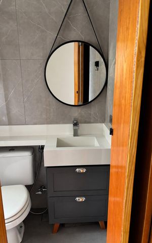 Apartamento à venda com 45m², 2 quartos e 1 vaga Apartamento à venda com 45m², 2 quartos e 1 vagaBanheiro
